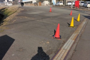 駐車場ライン引き